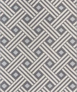 Well Woven Global Matilda Grey Modern Geometric Rug