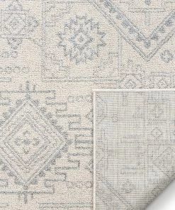 Well Woven Molly Cream Modern Ikat Tribal Rug Vintage