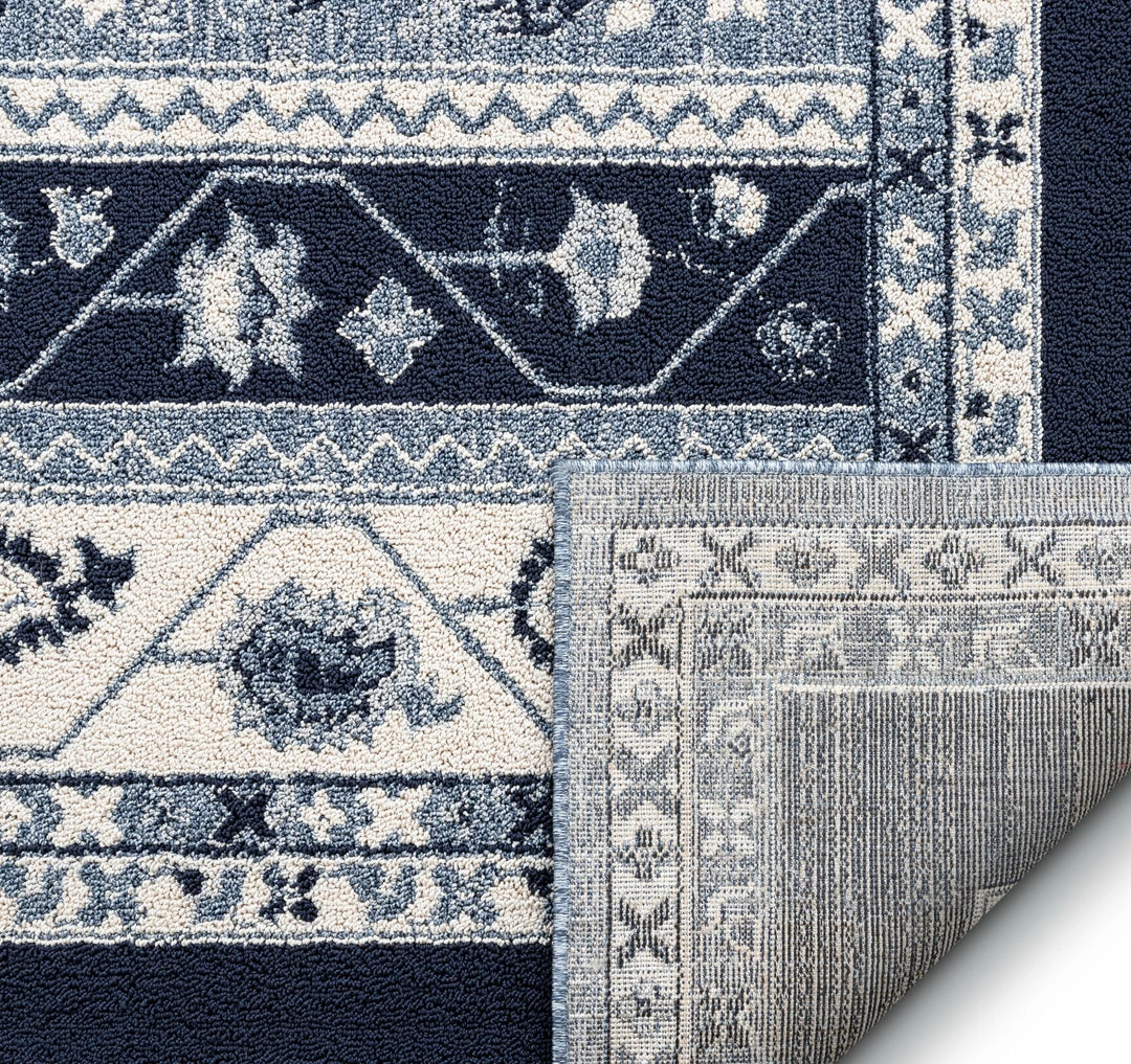 Well Woven Milo Blue Modern Paisley Antique Rug Vintage 4 Well Woven Milo Blue Modern Paisley Antique Rug Vintage