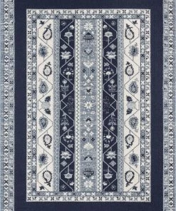 Well Woven Milo Blue Modern Paisley Antique Rug Vintage