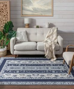 Well Woven Milo Blue Modern Paisley Antique Rug Vintage 10 Well Woven Milo Blue Modern Paisley Antique Rug Vintage