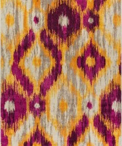 Well Woven 3'x5' Rocambolesco Lavender Modern Ikat Rug