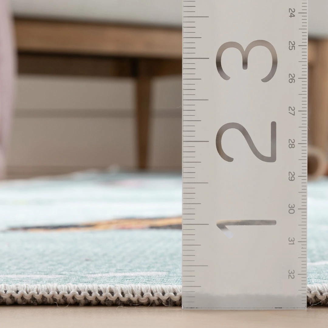 Well Woven Machine Washable Traffic Modern Green Flat-Weave Washable Kids Rug 6 Well Woven Machine Washable Traffic Modern Green Flat-Weave Washable Kids Rug