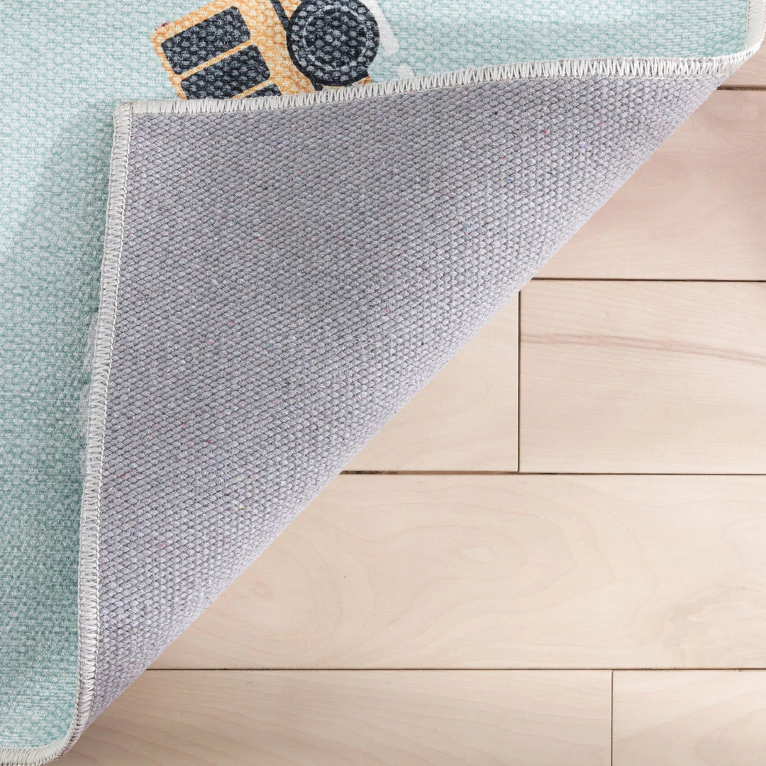 Well Woven Machine Washable Traffic Modern Green Flat-Weave Washable Kids Rug 7 Well Woven Machine Washable Traffic Modern Green Flat-Weave Washable Kids Rug