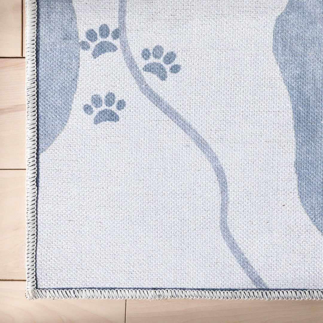 Well Woven Machine Washable Safari Modern Grey Flat-Weave Washable Kids Rug 4 Well Woven Machine Washable Safari Modern Grey Flat-Weave Washable Kids Rug