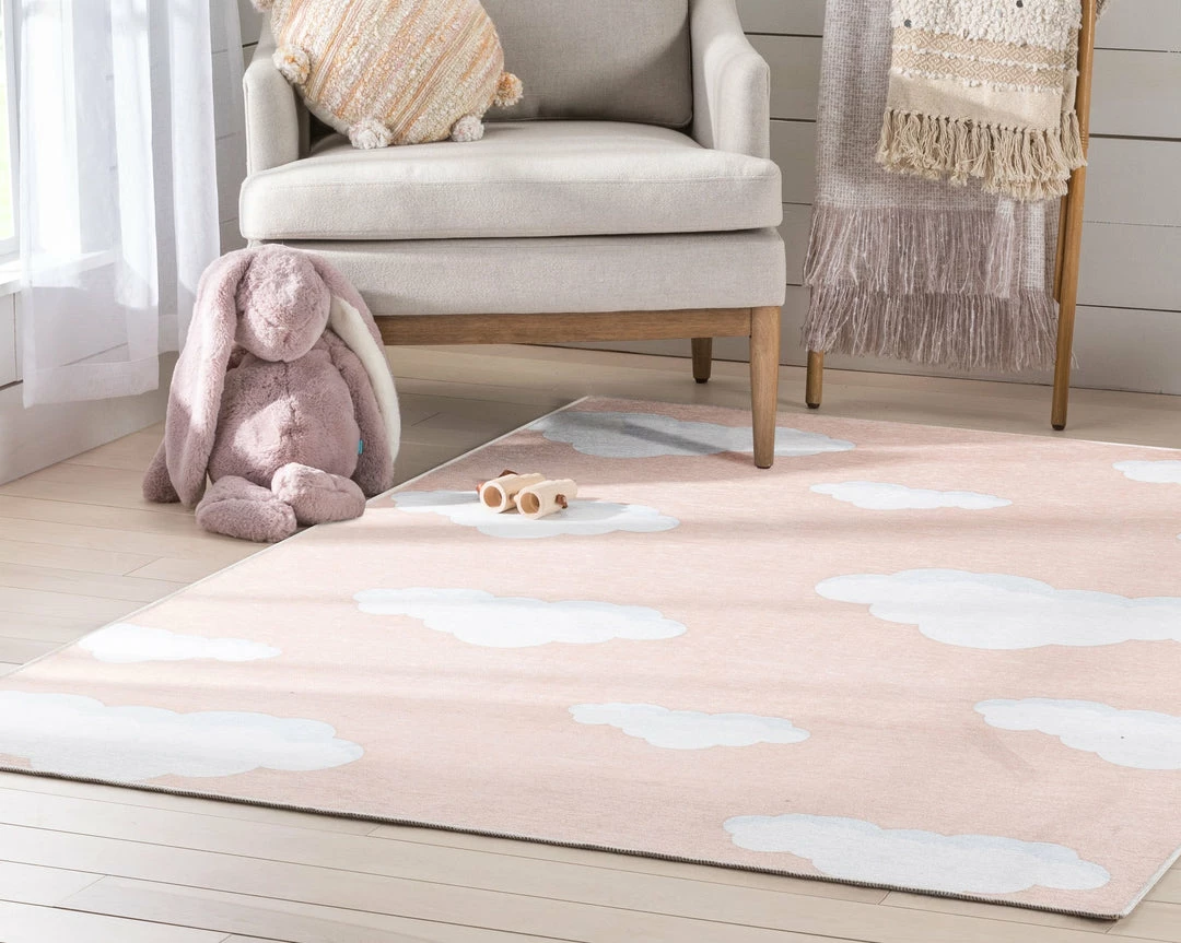 Well Woven Machine Washable Cloud 9 Modern Coral Flat-Weave Washable Kids Rug 7 Well Woven Machine Washable Cloud 9 Modern Coral Flat-Weave Washable Kids Rug