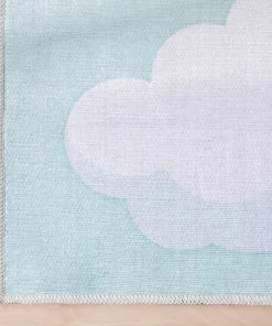 Well Woven Machine Washable Cloud 9 Modern Mint Flat-Weave Washable Kids Rug 14 Well Woven Machine Washable Cloud 9 Modern Mint Flat-Weave Washable Kids Rug