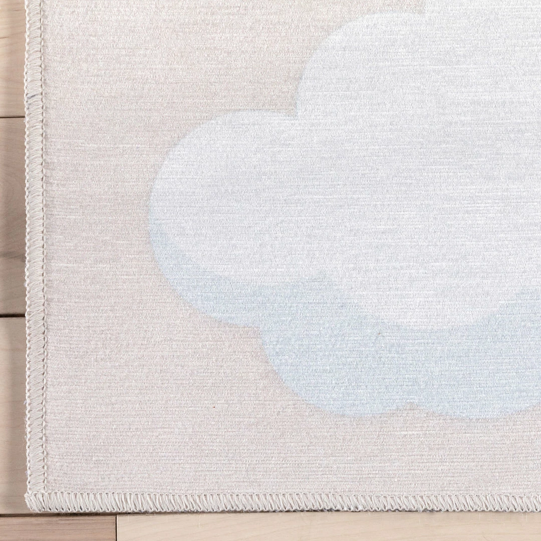 Well Woven Cloud 9 Modern Peach Flat-Weave Washable Kids Rug 4 Well Woven Cloud 9 Modern Peach Flat-Weave Washable Kids Rug