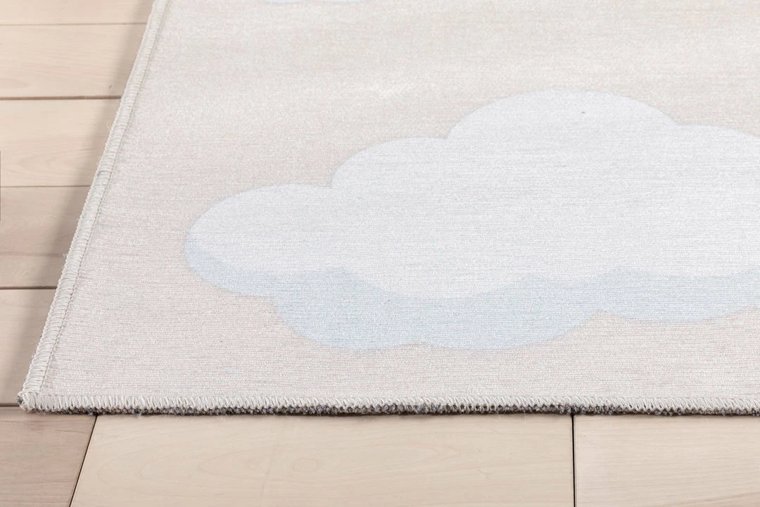 Well Woven Cloud 9 Modern Peach Flat-Weave Washable Kids Rug 9 Well Woven Cloud 9 Modern Peach Flat-Weave Washable Kids Rug