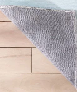 Well Woven Cloud 9 Modern Light Blue Flat-Weave Washable Kids Rug