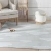 Well Woven Cloud 9 Modern Linen Flat-Weave Washable Kids Rug Machine Washable