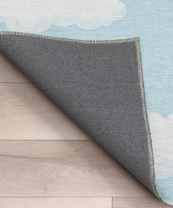 Well Woven Cloud 9 Modern Blue Flat-Weave Washable Kids Rug 11 Well Woven Cloud 9 Modern Blue Flat-Weave Washable Kids Rug