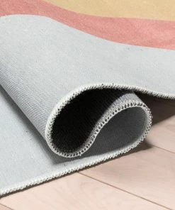 Well Woven Rainbow Modern Multi Color Flat-Weave Washable Area Rug 14 Well Woven Rainbow Modern Multi Color Flat-Weave Washable Area Rug