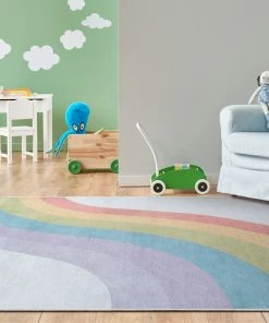 Well Woven Rainbow Modern Multi Color Flat-Weave Washable Area Rug 11 Well Woven Rainbow Modern Multi Color Flat-Weave Washable Area Rug