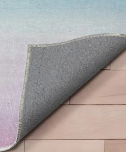 Well Woven Sunrise Modern Multi Color Flat-Weave Washable Area Rug