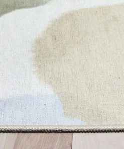 Well Woven Machine Washable Watercolor Dot Modern Multi Color Flat-Weave Washable Area Rug