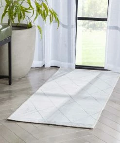 Well Woven Bryn Moroccan Lattice Trellis Ivory Grey Flat-Weave Washable Area Rug 31 Well Woven Bryn Moroccan Lattice Trellis Ivory Grey Flat-Weave Washable Area Rug