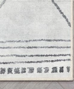 Well Woven Bryn Moroccan Lattice Trellis Ivory Grey Flat-Weave Washable Area Rug 25 Well Woven Bryn Moroccan Lattice Trellis Ivory Grey Flat-Weave Washable Area Rug