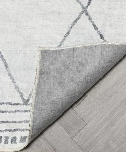 Well Woven Bryn Moroccan Lattice Trellis Ivory Grey Flat-Weave Washable Area Rug 26 Well Woven Bryn Moroccan Lattice Trellis Ivory Grey Flat-Weave Washable Area Rug