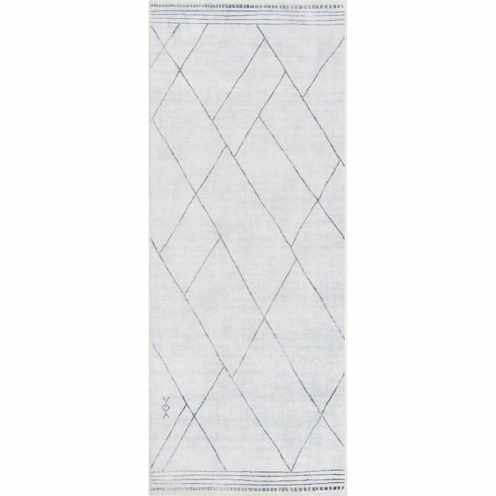 Well Woven Bryn Moroccan Lattice Trellis Ivory Grey Flat-Weave Washable Area Rug 14 Well Woven Bryn Moroccan Lattice Trellis Ivory Grey Flat-Weave Washable Area Rug