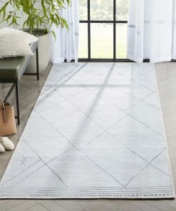 Well Woven Bryn Moroccan Lattice Trellis Ivory Grey Flat-Weave Washable Area Rug 34 Well Woven Bryn Moroccan Lattice Trellis Ivory Grey Flat-Weave Washable Area Rug