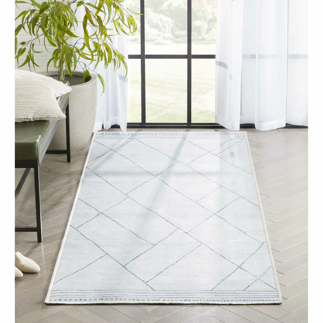 Well Woven Bryn Moroccan Lattice Trellis Ivory Grey Flat-Weave Washable Area Rug 18 Well Woven Bryn Moroccan Lattice Trellis Ivory Grey Flat-Weave Washable Area Rug