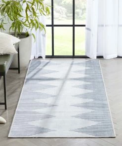 Well Woven Bree Moroccan Diamond Stripes Ivory Grey Flat-Weave Washable Area Rug 39 Well Woven Bree Moroccan Diamond Stripes Ivory Grey Flat-Weave Washable Area Rug