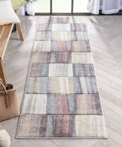 Well Woven Laughlin Mid-Century Modern Geometric Boxes Blue Multi 3D Textured Rug 17 Well Woven Laughlin Mid-Century Modern Geometric Boxes Blue Multi 3D Textured Rug