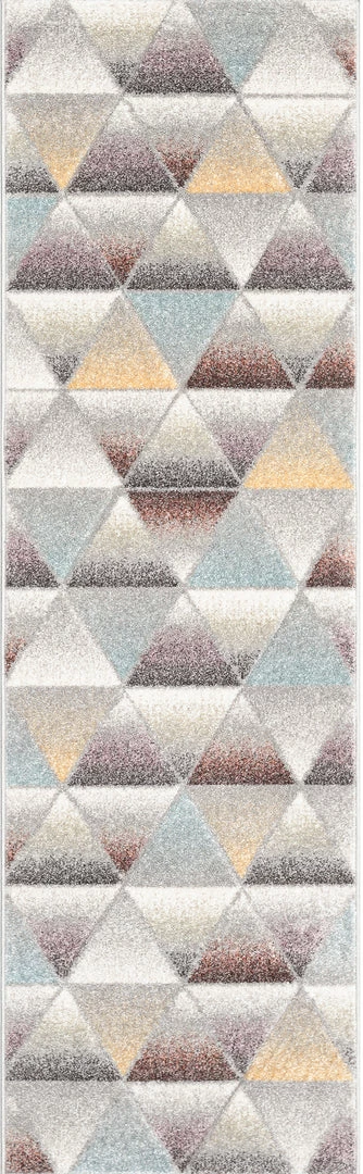 Well Woven Ely Mid-Century Modern Geometric Triangles Grey Multi 3D Textured Rug 7 Well Woven Ely Mid-Century Modern Geometric Triangles Grey Multi 3D Textured Rug