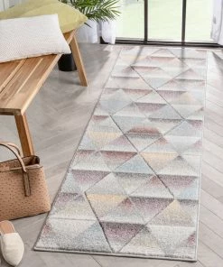 Well Woven Ely Mid-Century Modern Geometric Triangles Grey Multi 3D Textured Rug 20 Well Woven Ely Mid-Century Modern Geometric Triangles Grey Multi 3D Textured Rug