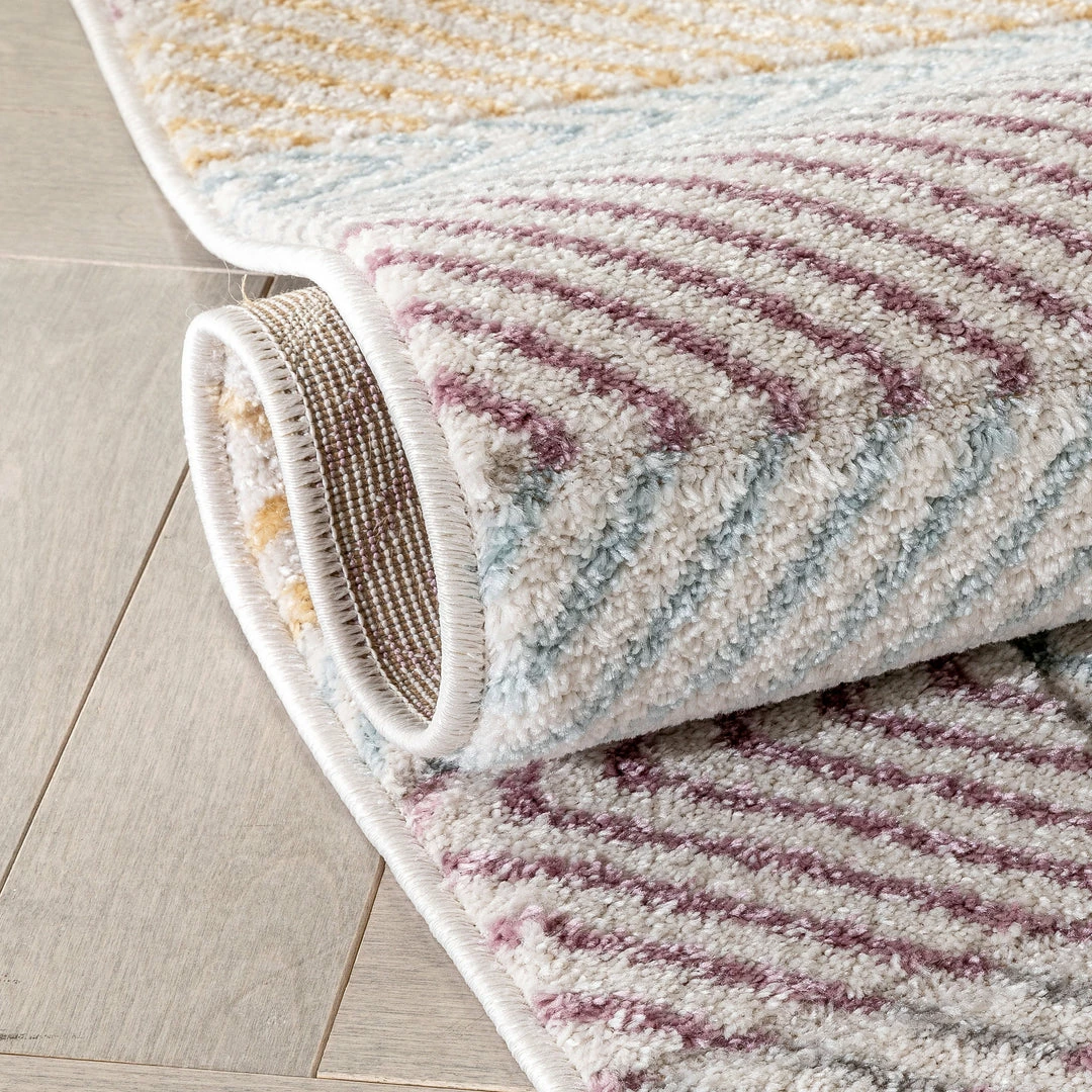 Well Woven Global Kirby Geometric Scandinavian 3D Textured Multi Rug 5 Well Woven Global Kirby Geometric Scandinavian 3D Textured Multi Rug