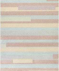 Well Woven Global Kirby Geometric Scandinavian 3D Textured Multi Rug