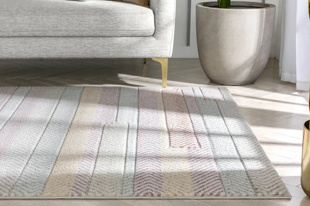 Well Woven Global Kirby Geometric Scandinavian 3D Textured Multi Rug 8 Well Woven Global Kirby Geometric Scandinavian 3D Textured Multi Rug