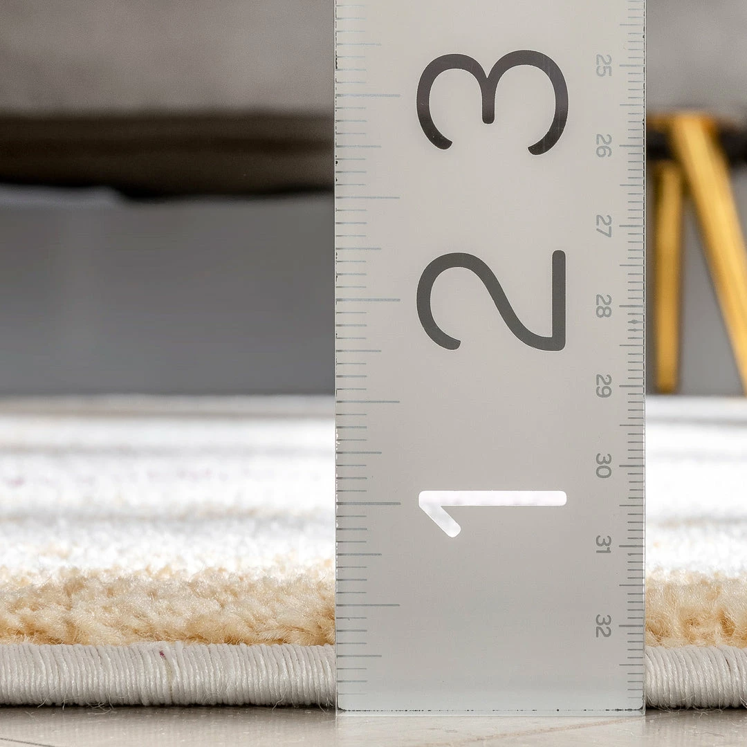 Well Woven Prism Geometric Scandinavian 3D Textured White Rug Global 9 Well Woven Prism Geometric Scandinavian 3D Textured White Rug Global