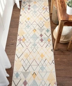 Well Woven Prism Geometric Scandinavian 3D Textured White Rug Global 23 Well Woven Prism Geometric Scandinavian 3D Textured White Rug Global