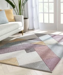 Well Woven Cinca Geometric Scandinavian 3D Textured Multi Rug 17 Well Woven Cinca Geometric Scandinavian 3D Textured Multi Rug