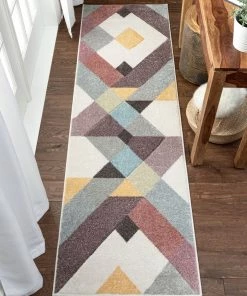 Well Woven Cinca Geometric Scandinavian 3D Textured Multi Rug 21 Well Woven Cinca Geometric Scandinavian 3D Textured Multi Rug