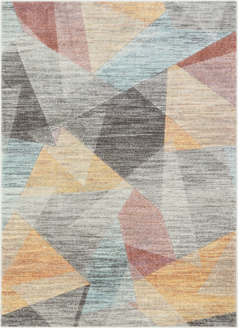 Well Woven Laramie Geometric Abstract 3D Textured Multi Rug 2 Well Woven Laramie Geometric Abstract 3D Textured Multi Rug