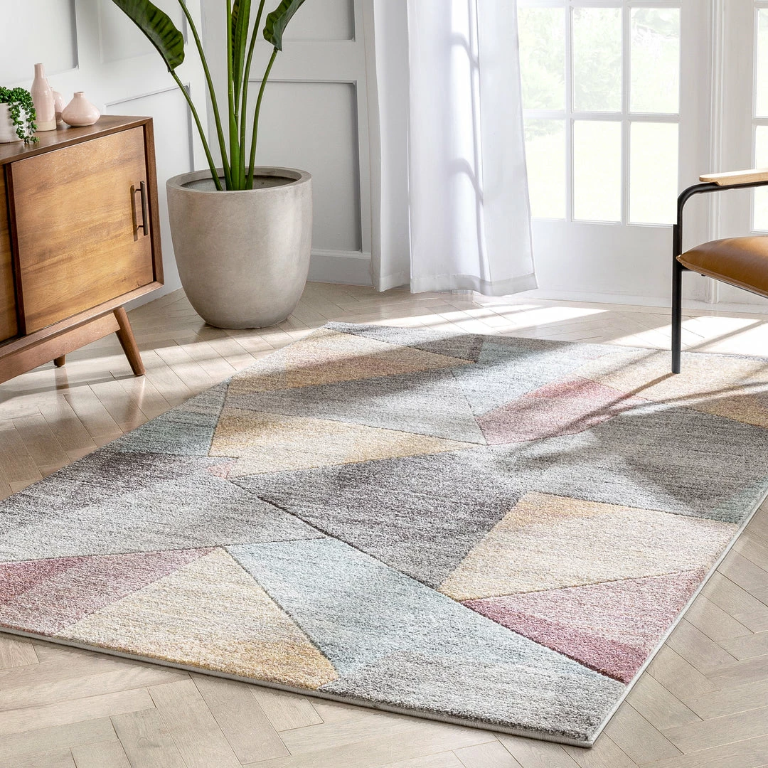 Well Woven Laramie Geometric Abstract 3D Textured Multi Rug 8 Well Woven Laramie Geometric Abstract 3D Textured Multi Rug