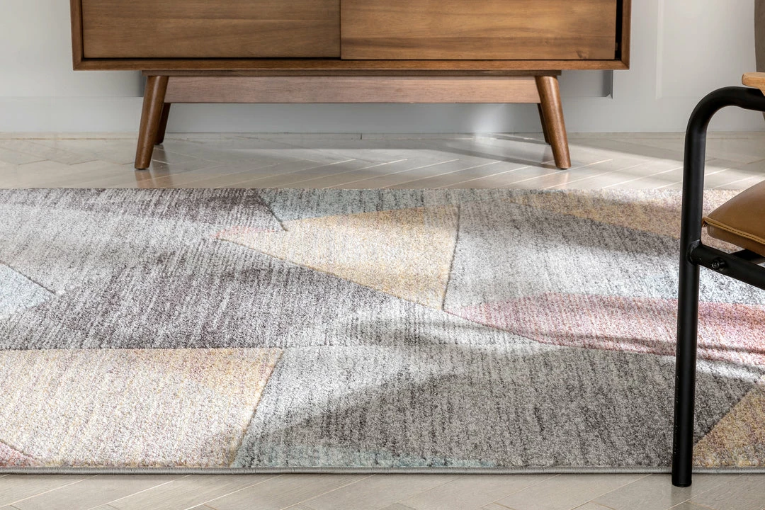 Well Woven Laramie Geometric Abstract 3D Textured Multi Rug 7 Well Woven Laramie Geometric Abstract 3D Textured Multi Rug