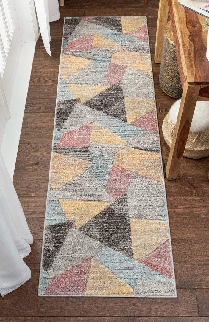 Well Woven Laramie Geometric Abstract 3D Textured Multi Rug 11 Well Woven Laramie Geometric Abstract 3D Textured Multi Rug