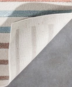 Well Woven Opal Geometric Scandinavian Abstract 3D Textured Multi Rug By Chill Rugs