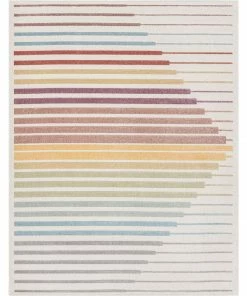 Well Woven Opal Geometric Scandinavian Abstract 3D Textured Multi Rug By Chill Rugs