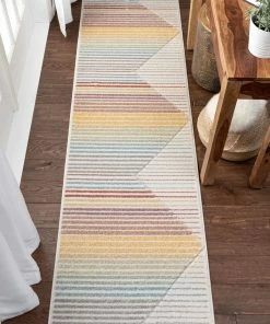 Well Woven Opal Geometric Scandinavian Abstract 3D Textured Multi Rug By Chill Rugs