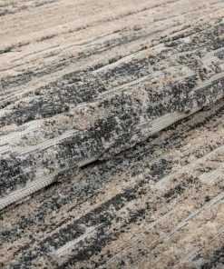 Well Woven Twilight Abstract Distressed Beige Grey Flatweave High-Low Rug 5'3" X 7'3" Vintage 15 Well Woven Twilight Abstract Distressed Beige Grey Flatweave High-Low Rug 5'3