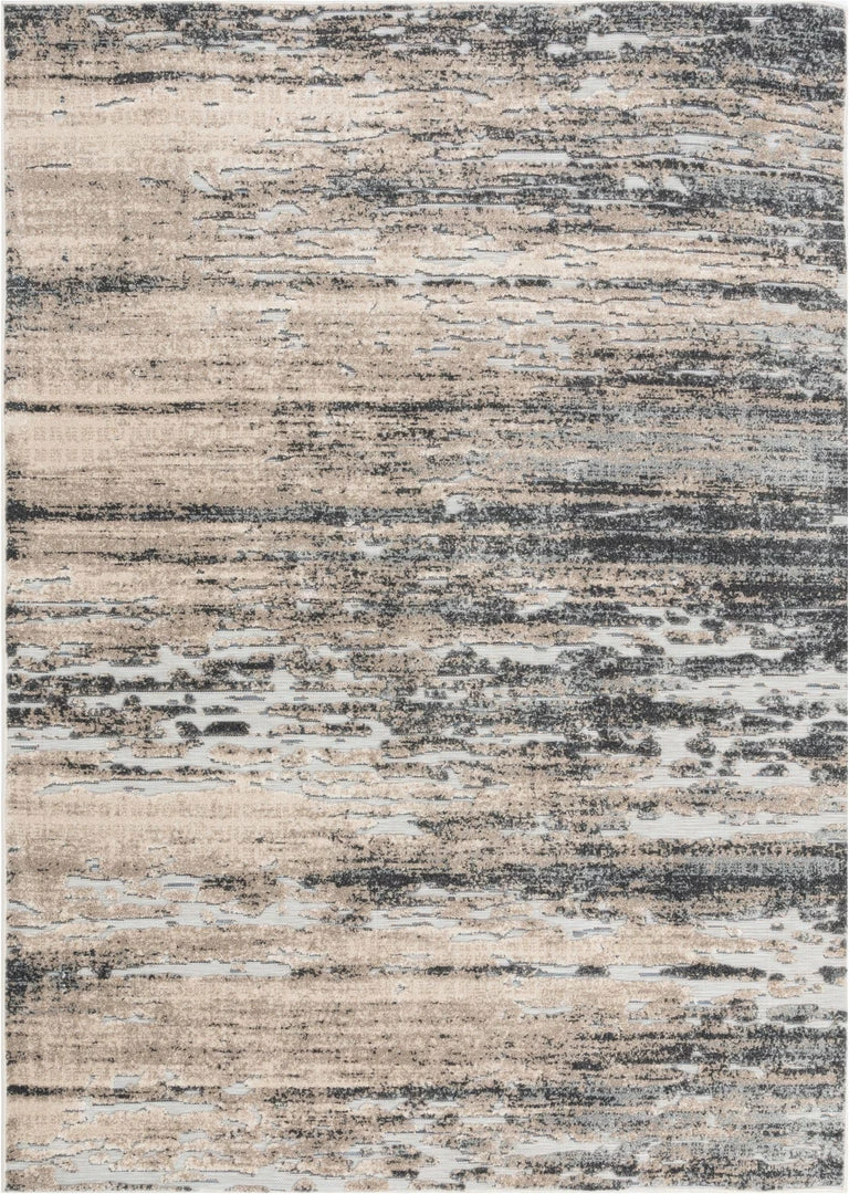 Well Woven Twilight Abstract Distressed Beige Grey Flatweave High-Low Rug 5'3" X 7'3" Vintage 2 Well Woven Twilight Abstract Distressed Beige Grey Flatweave High-Low Rug 5'3" X 7'3" Vintage