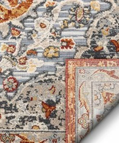 Well Woven Torri Traditional Persian Red-Rust Flatweave High-Low Rug 5'3