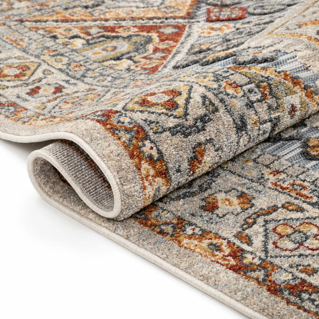 Well Woven Global Pavia Traditional Aztec Tribal Ivory-Beige Red Flatweave High-Low Rug 9 Well Woven Global Pavia Traditional Aztec Tribal Ivory-Beige Red Flatweave High-Low Rug