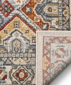 Well Woven Global Pavia Traditional Aztec Tribal Ivory-Beige Red Flatweave High-Low Rug 12 Well Woven Global Pavia Traditional Aztec Tribal Ivory-Beige Red Flatweave High-Low Rug