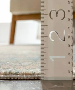 Well Woven Marius Gold Vintage Persian Mosaic High-Low Rug Global